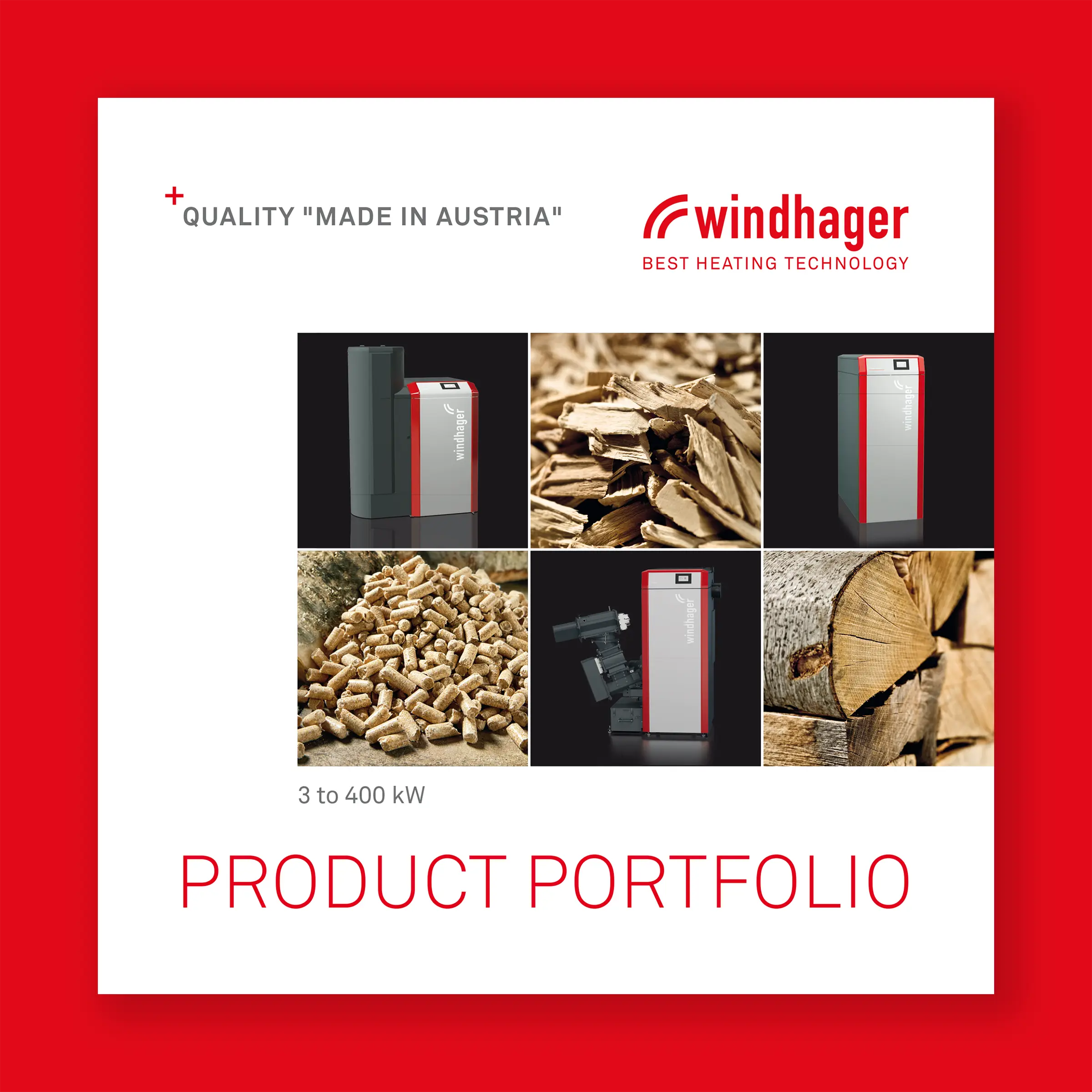Windhager product brochure cover