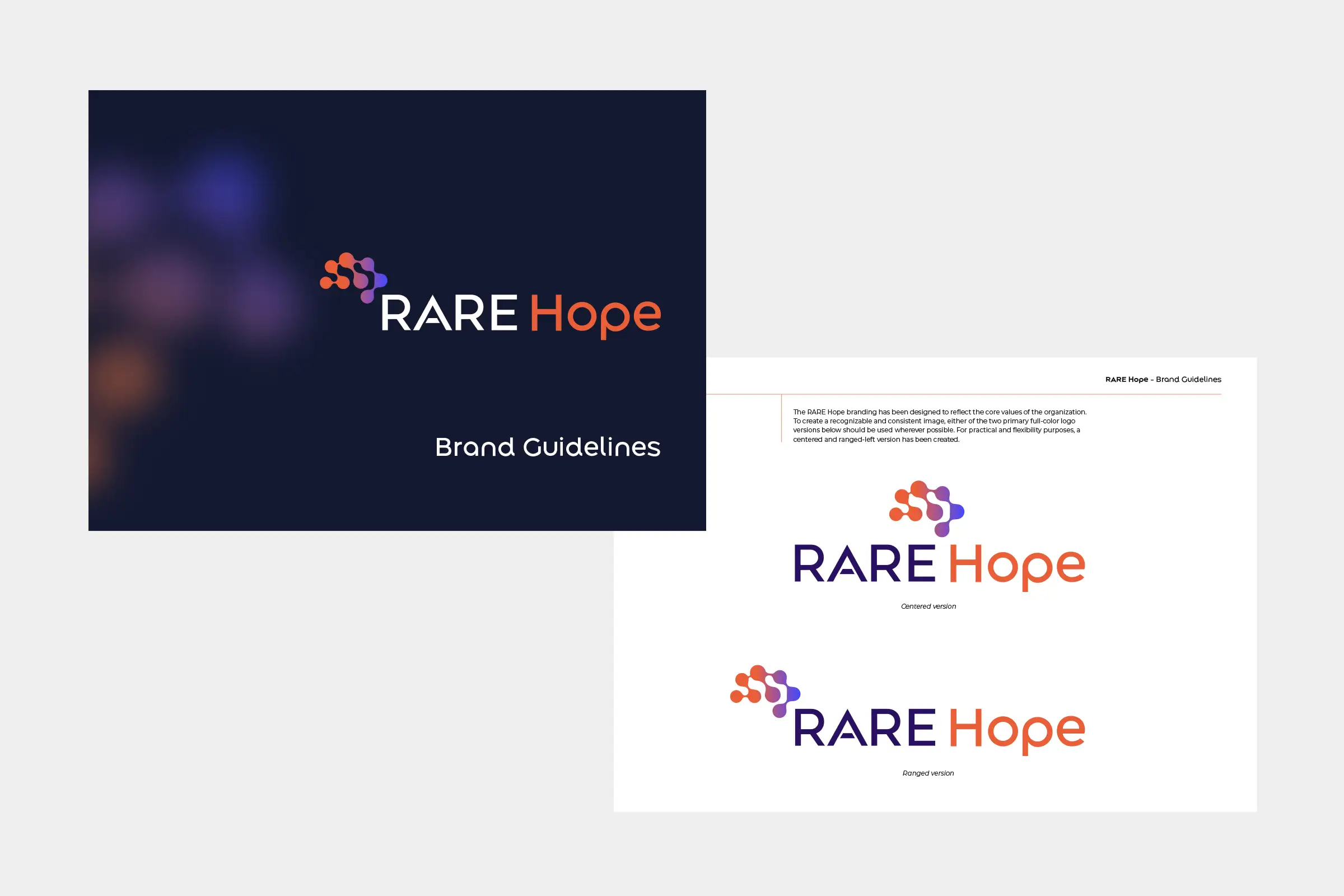 RARE Hope branding guidelines