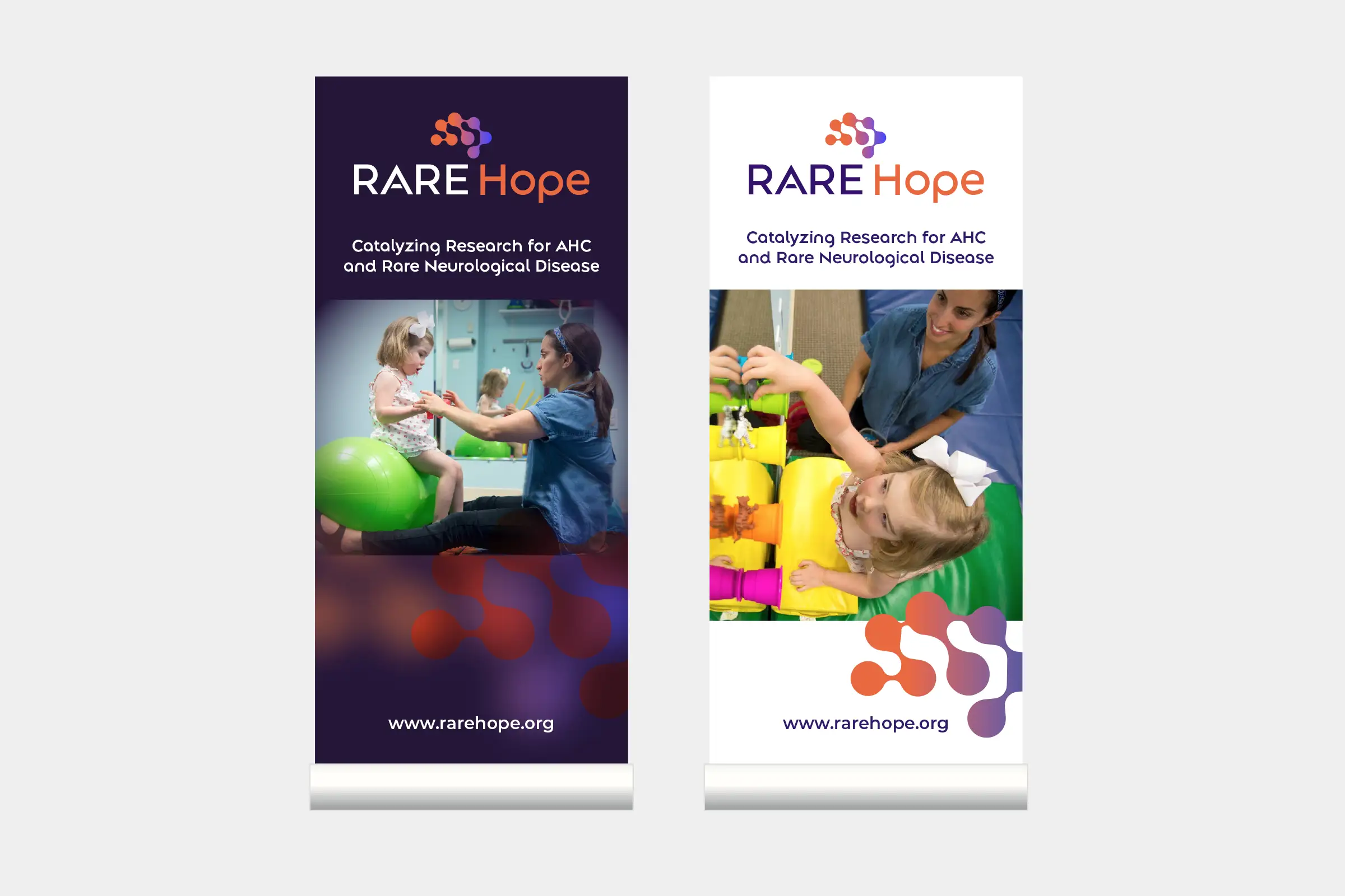 RARE Hope pull-up displays