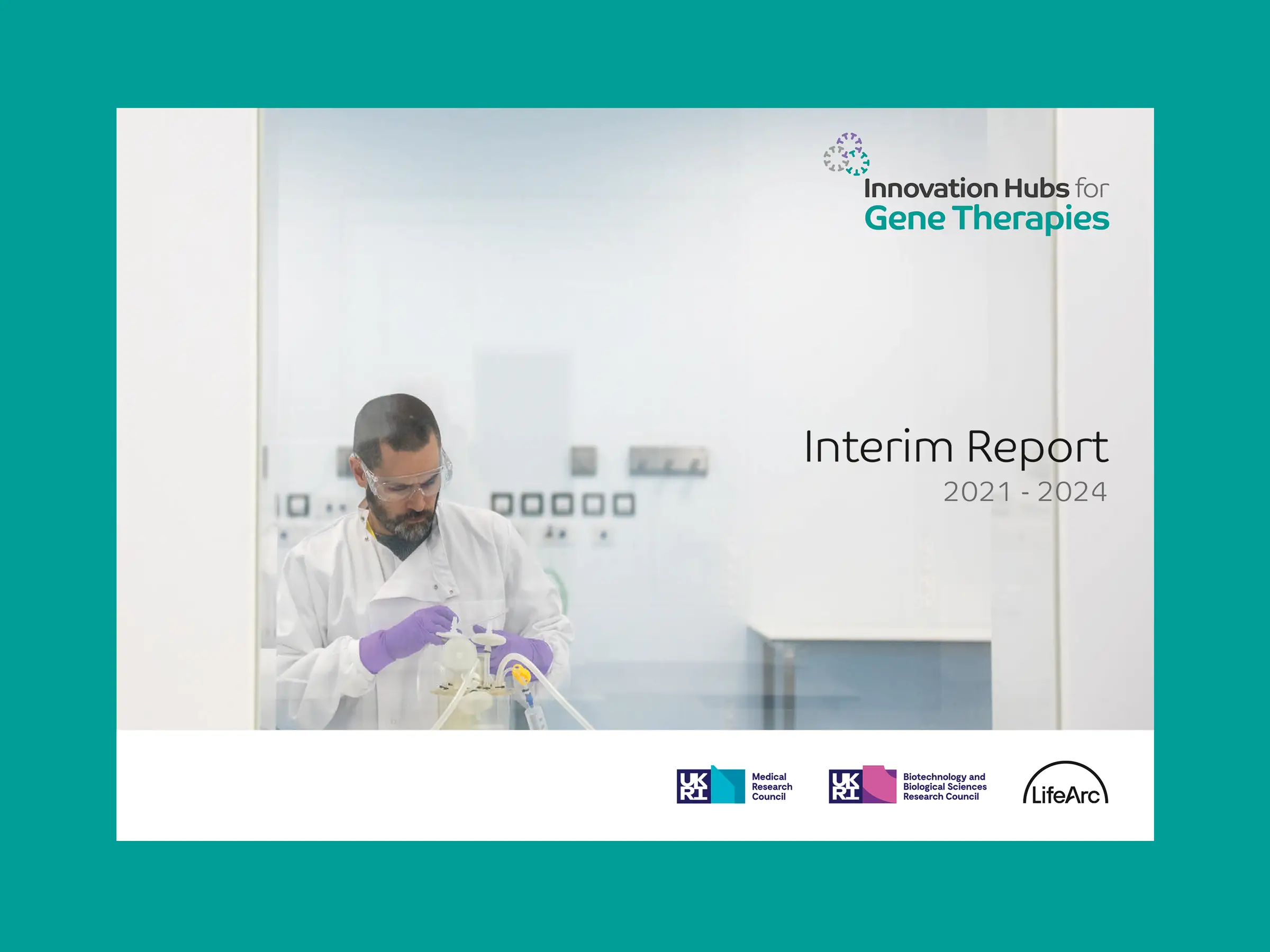 Innovation Hubs for Gene Therapies - Mid-Programme Report Cover