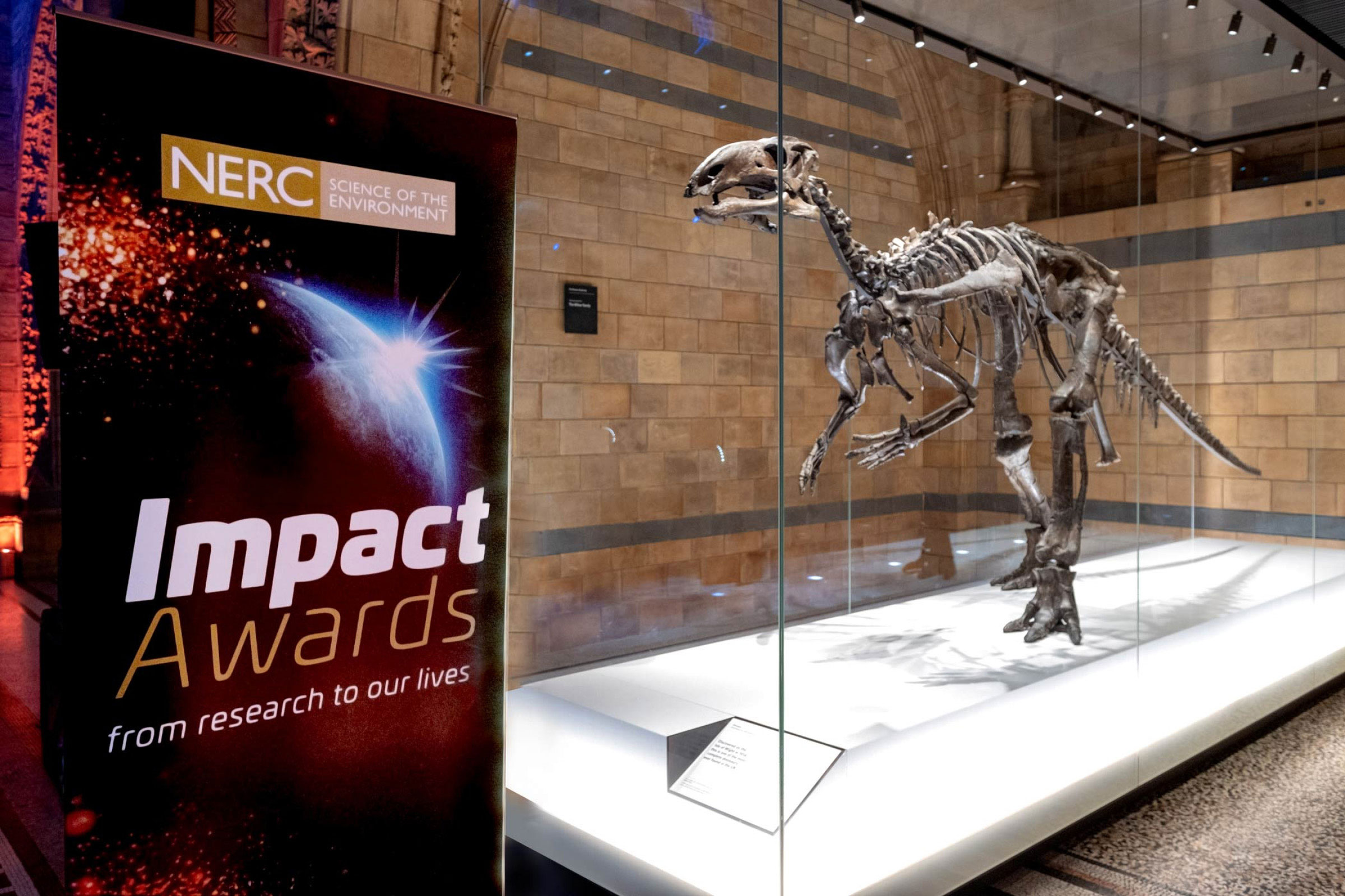 NERC Impact Awards Evening 2018 at The Natural History Museum, London