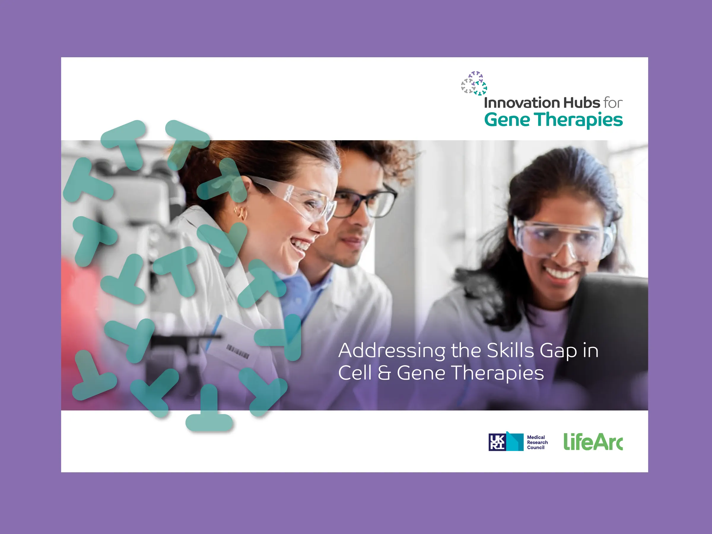 Innovation Hubs for Gene Therapies - Skills Gap Report Cover