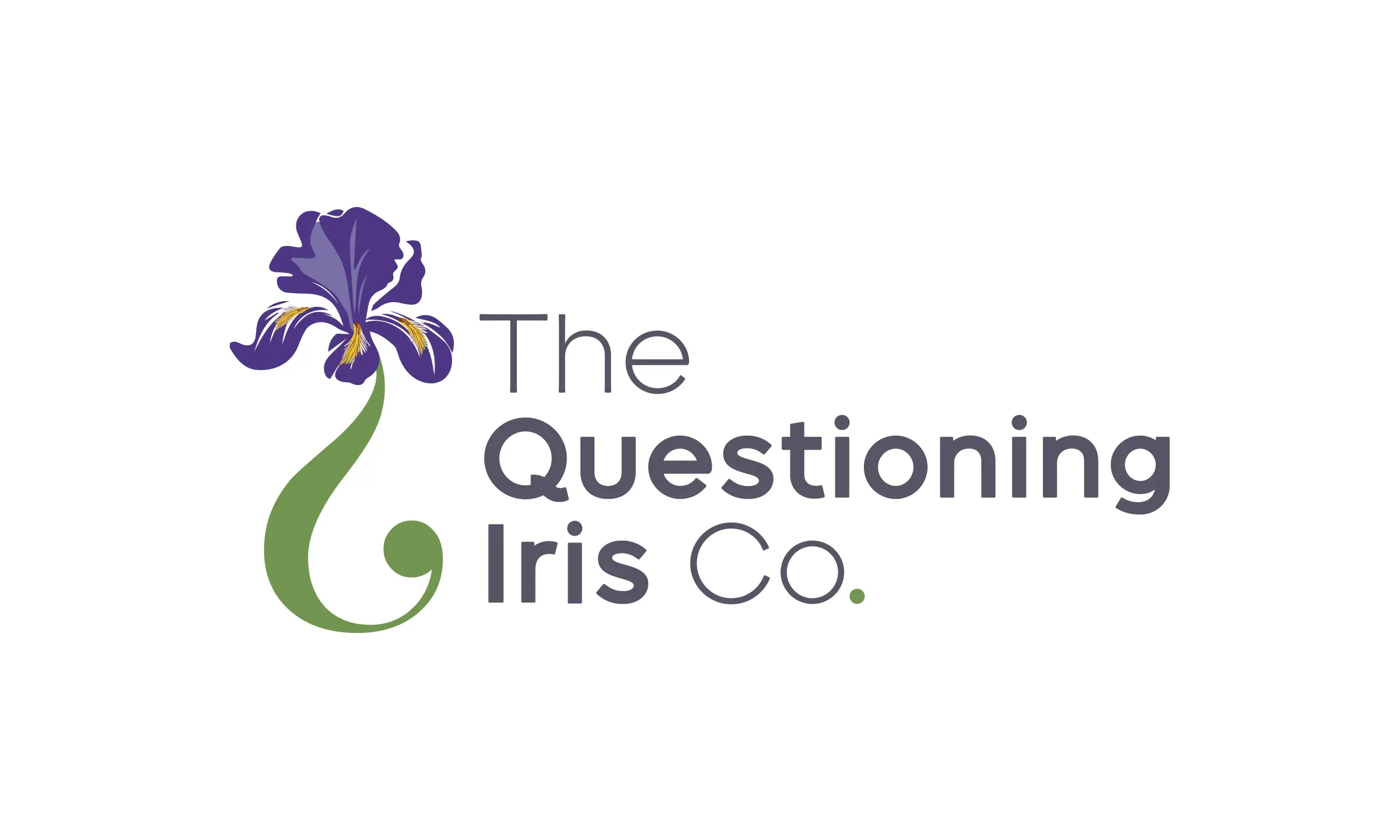 The Questioning Iris Co logo