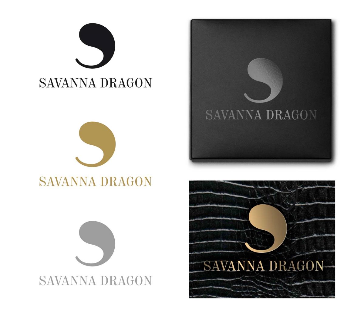 Savanna Dragon - Luxury Fashion Branding Logo