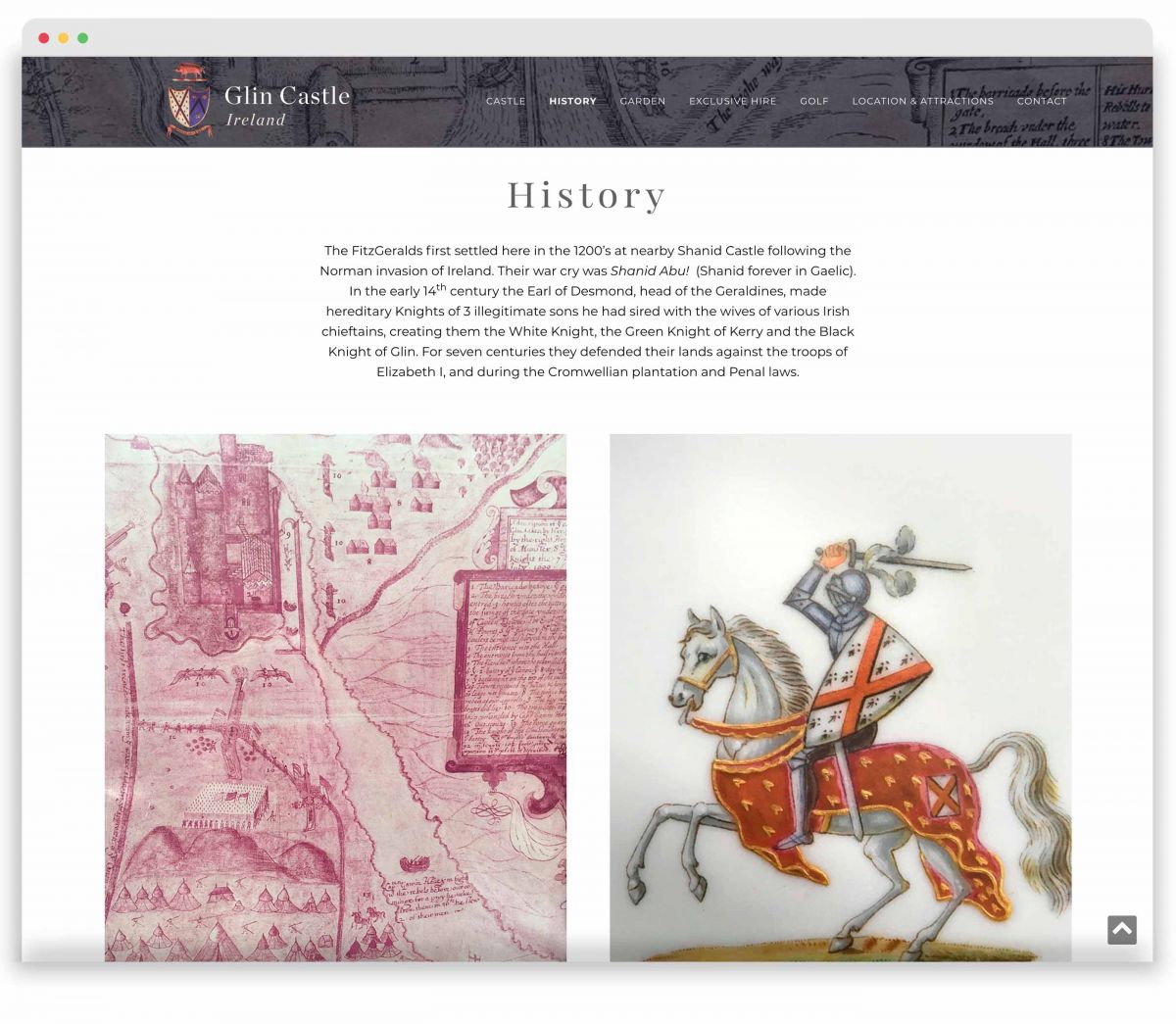 Glin Castle - Website - History