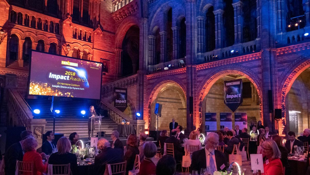 NERC Impact Awards Evening - Video Graphics and Banners